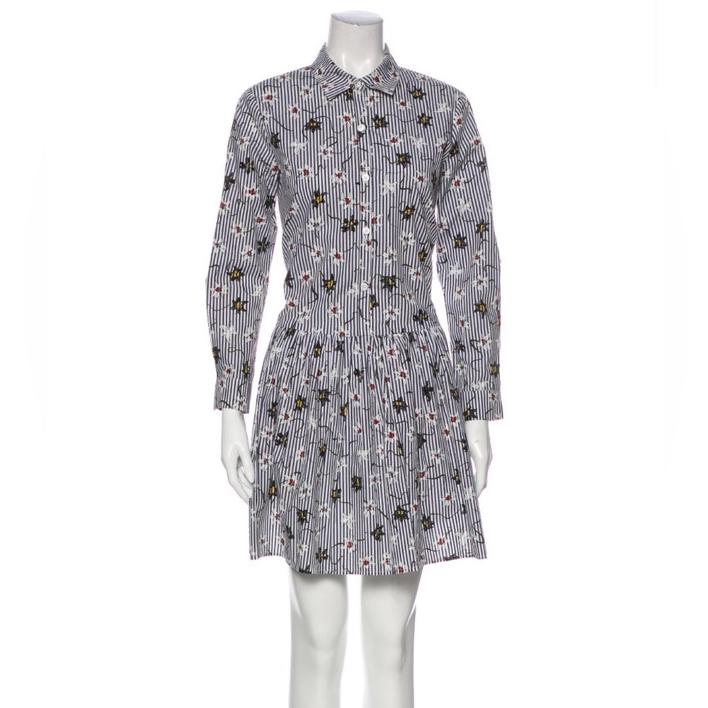 Opening Ceremony Printed Mini Shirt Dress